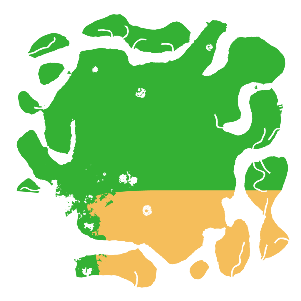 Biome Rust Map: Procedural Map, Size: 4500, Seed: 1030959