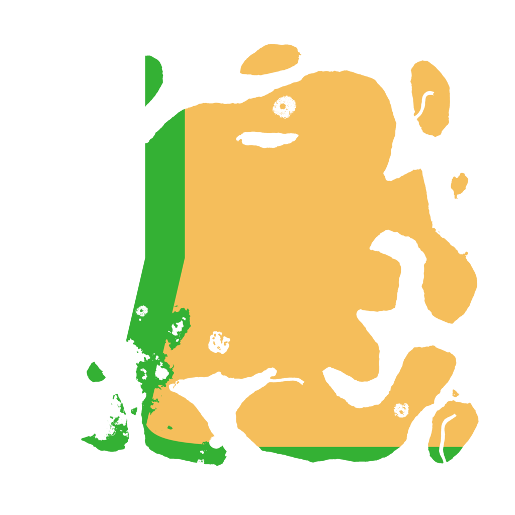 Biome Rust Map: Procedural Map, Size: 3550, Seed: 770682