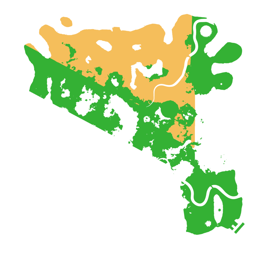 Biome Rust Map: Procedural Map, Size: 4000, Seed: 352965