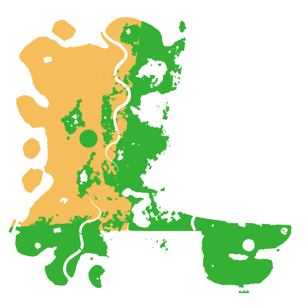 Biome Rust Map: Procedural Map, Size: 4500, Seed: 1025310