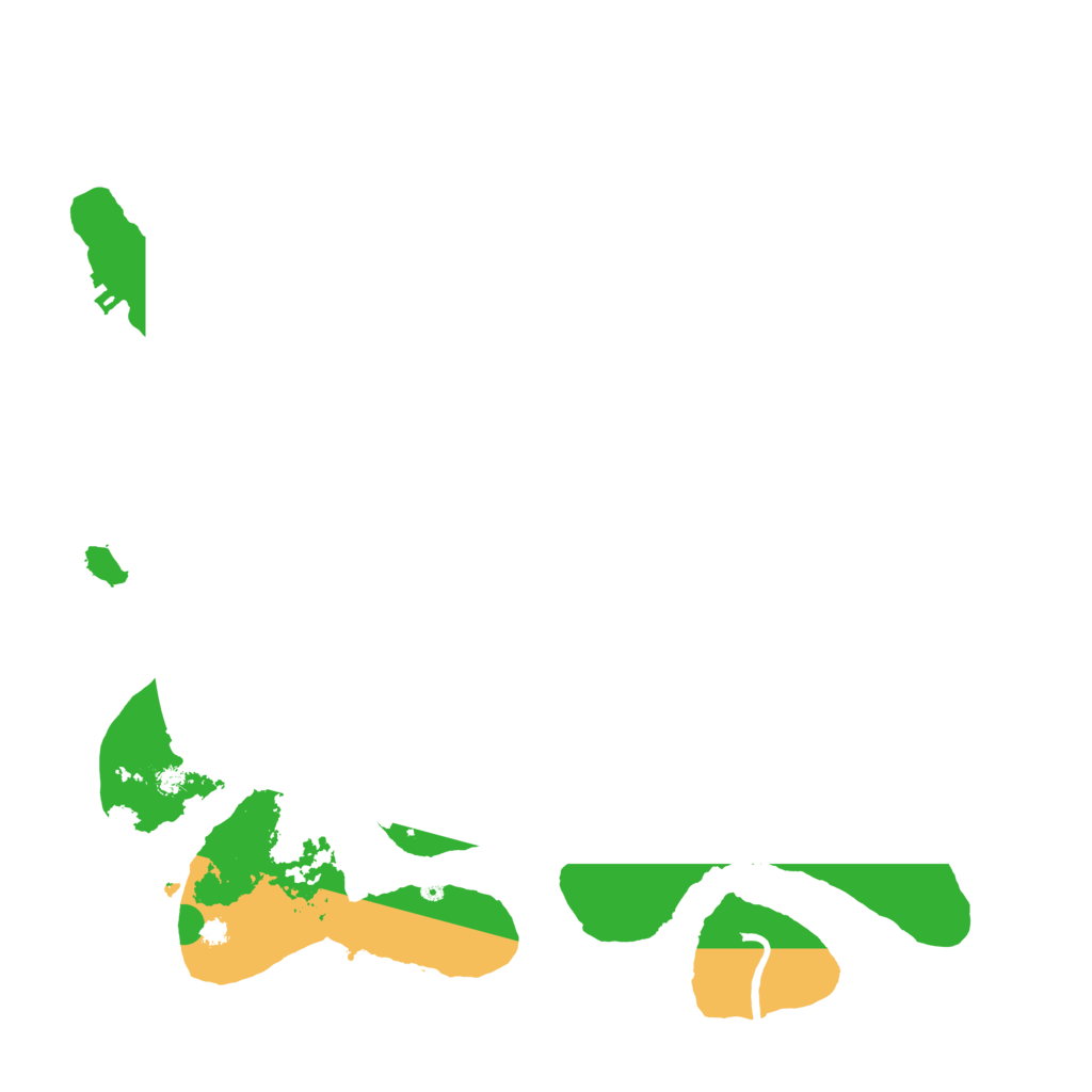 Biome Rust Map: Procedural Map, Size: 3550, Seed: 724902