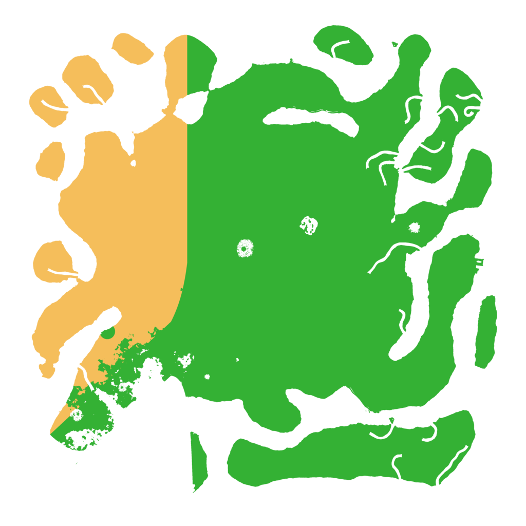 Biome Rust Map: Procedural Map, Size: 4500, Seed: 1966263