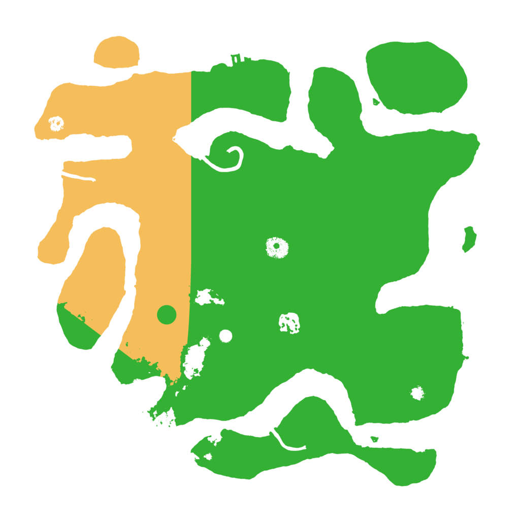 Biome Rust Map: Procedural Map, Size: 3550, Seed: 515835