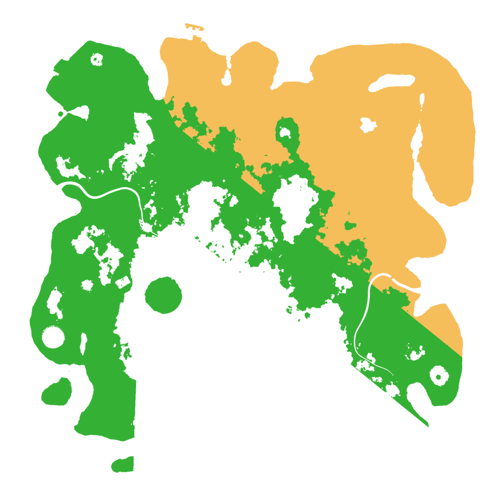 Biome Rust Map: Procedural Map, Size: 4000, Seed: 978182