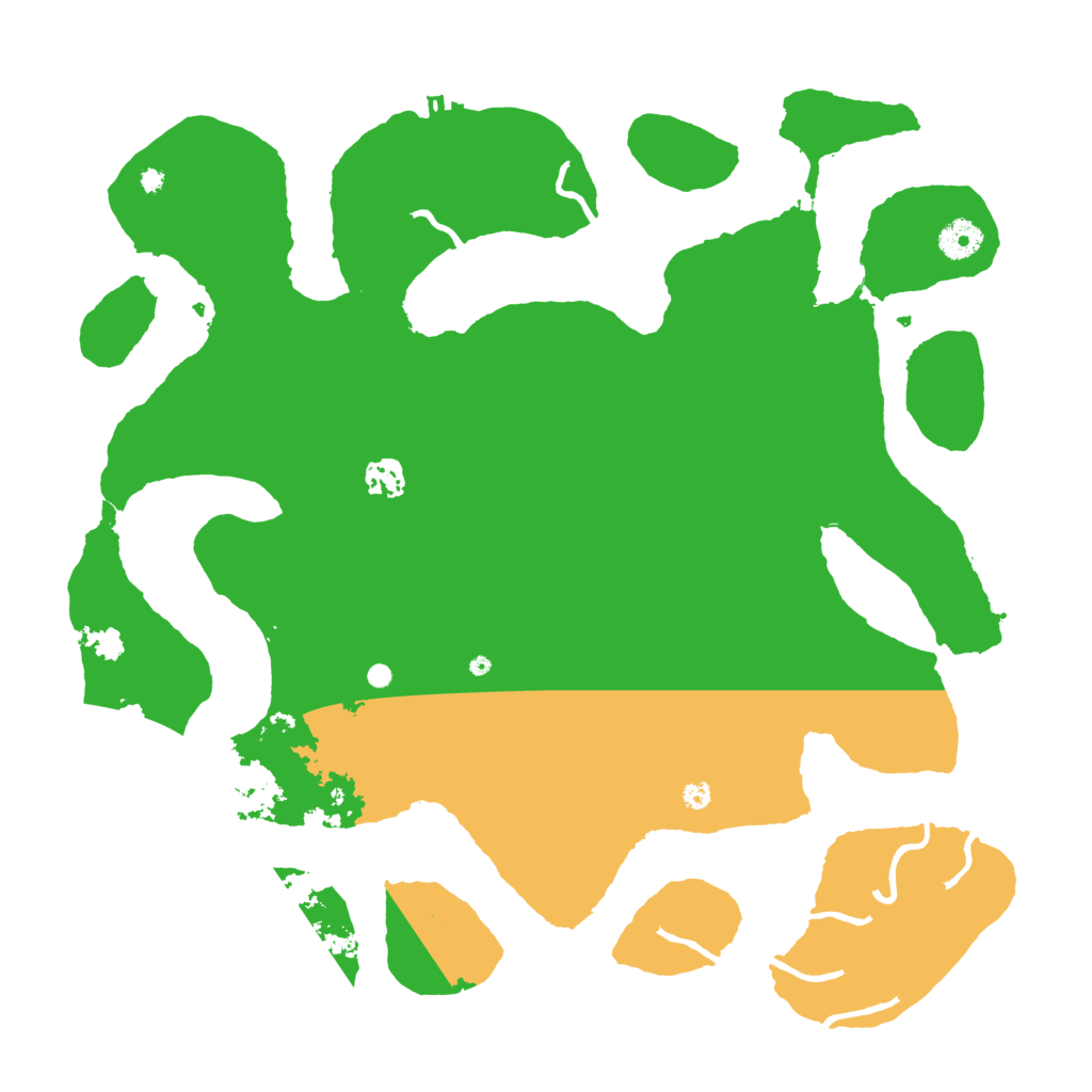 Biome Rust Map: Procedural Map, Size: 4000, Seed: 966416