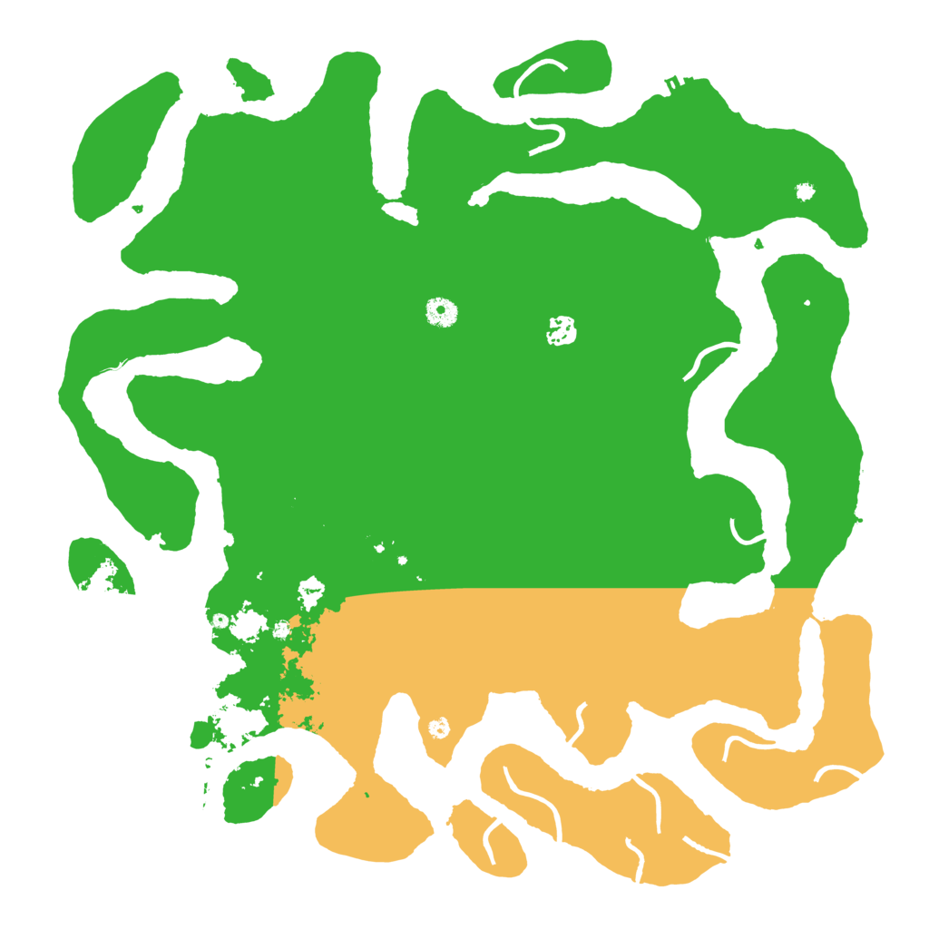 Biome Rust Map: Procedural Map, Size: 4500, Seed: 1080928