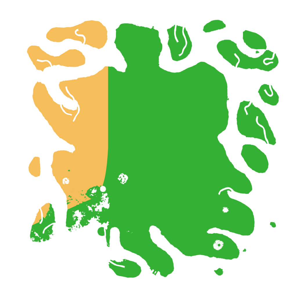 Biome Rust Map: Procedural Map, Size: 4500, Seed: 2345700