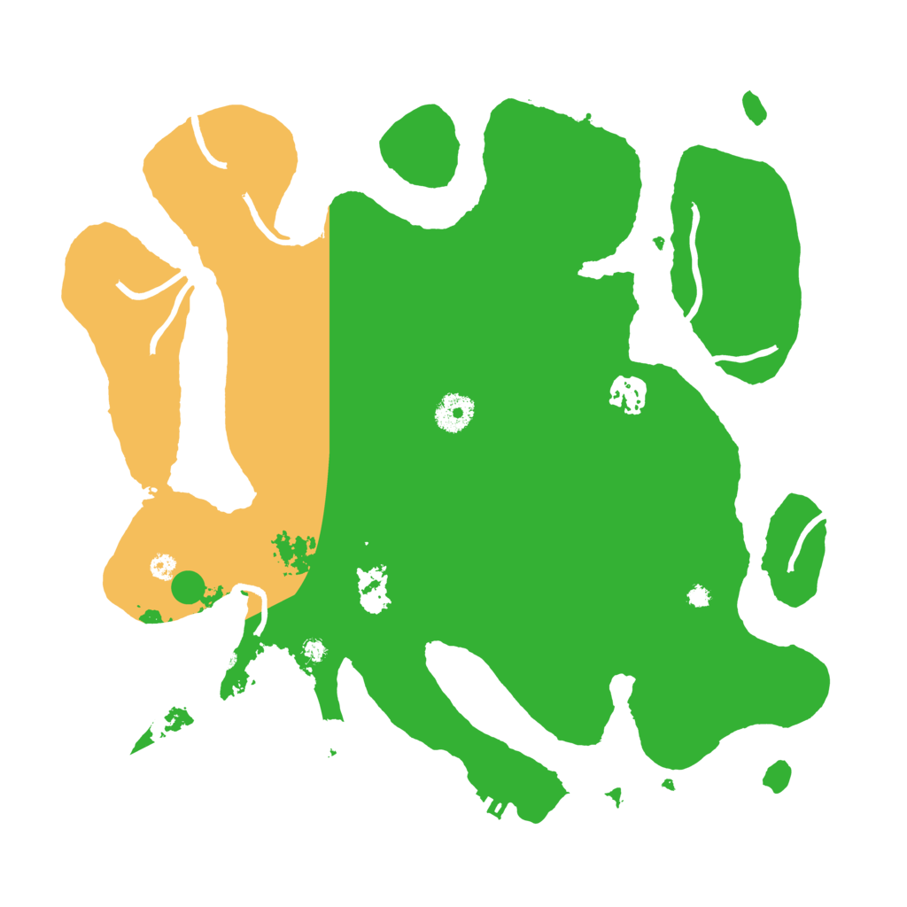 Biome Rust Map: Procedural Map, Size: 3550, Seed: 505766