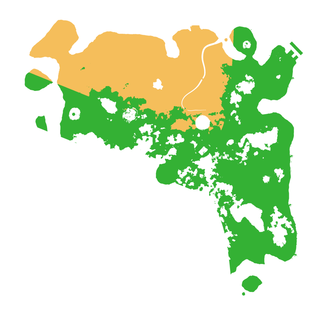 Biome Rust Map: Procedural Map, Size: 4000, Seed: 16012022