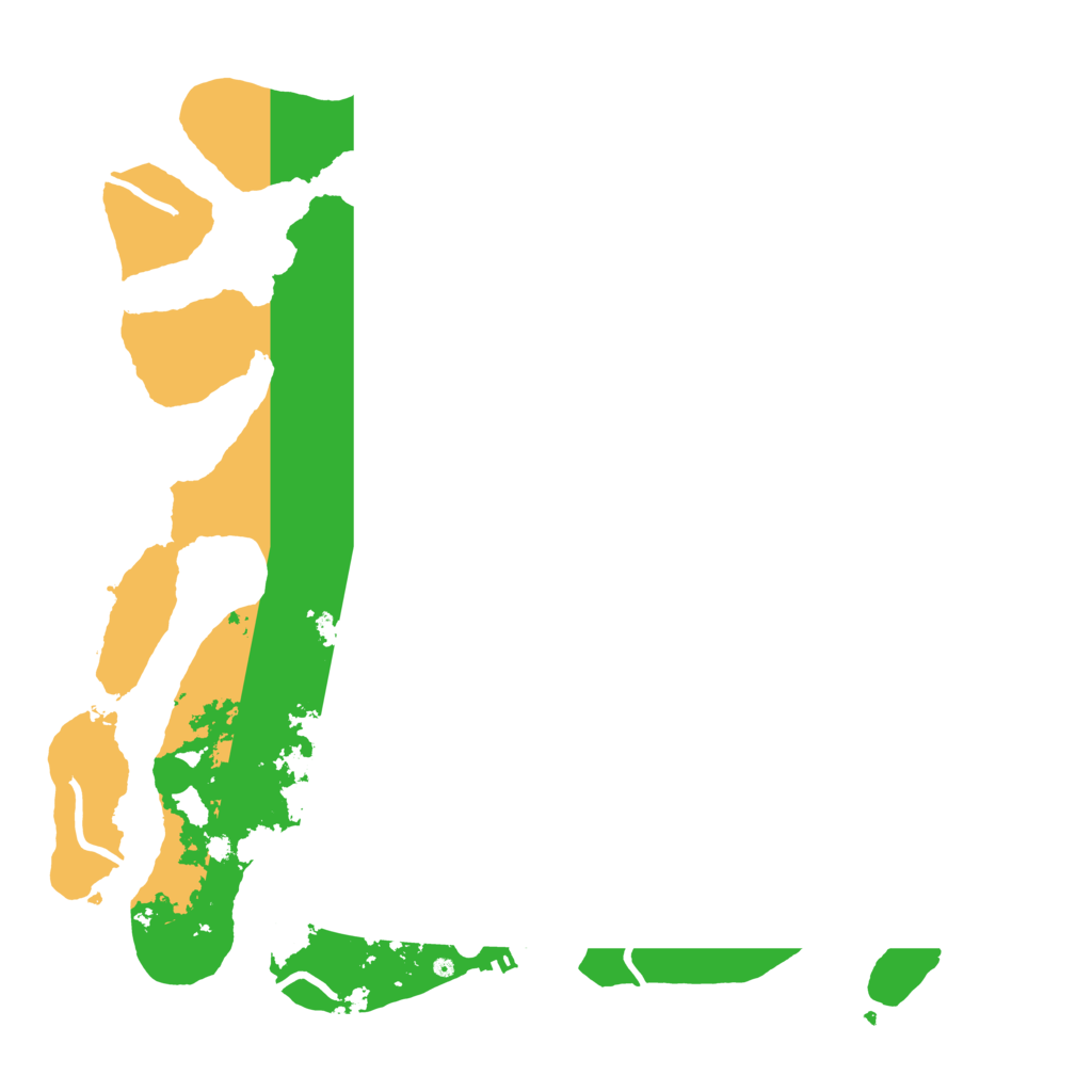 Biome Rust Map: Procedural Map, Size: 4000, Seed: 838274