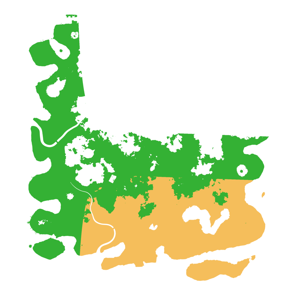 Biome Rust Map: Procedural Map, Size: 4000, Seed: 718382