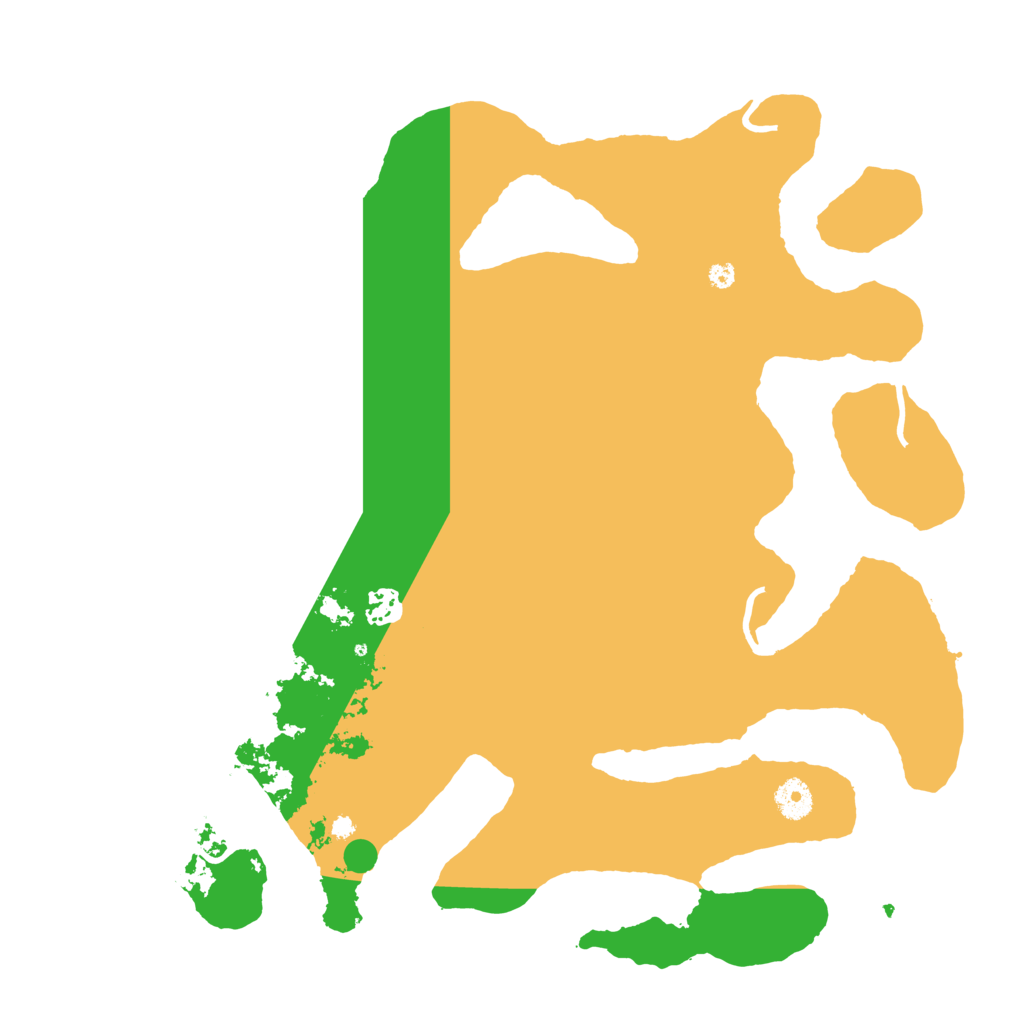 Biome Rust Map: Procedural Map, Size: 4000, Seed: 13412115