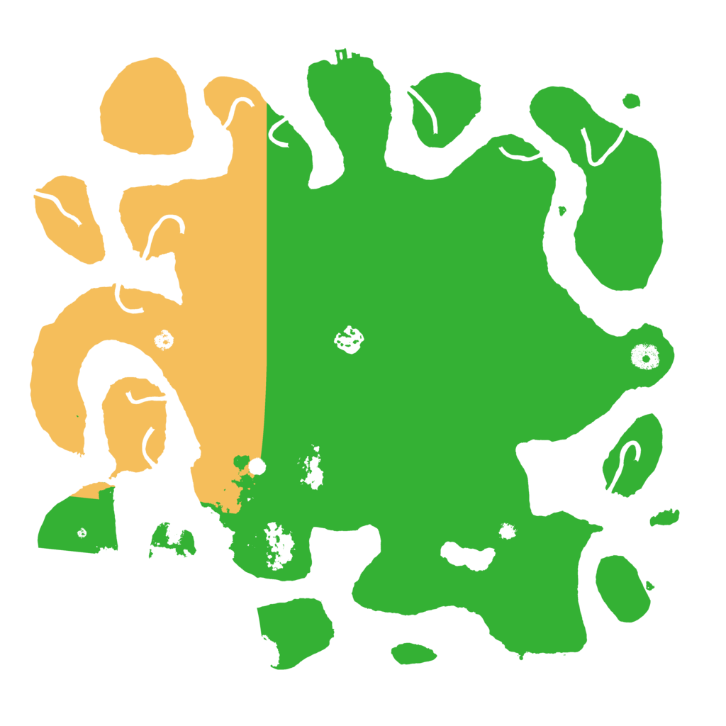 Biome Rust Map: Procedural Map, Size: 4000, Seed: 60615