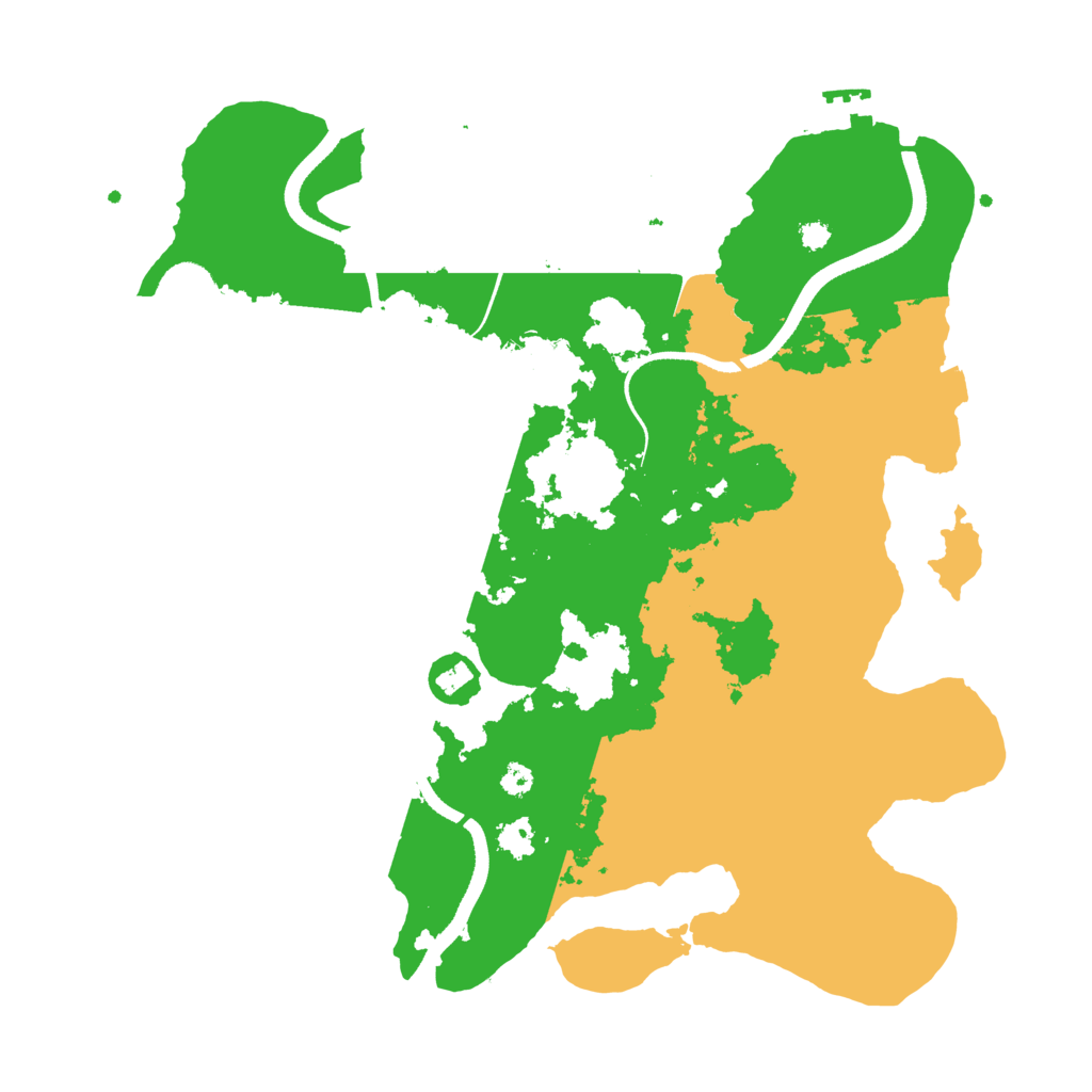 Biome Rust Map: Procedural Map, Size: 3450, Seed: 1871787680