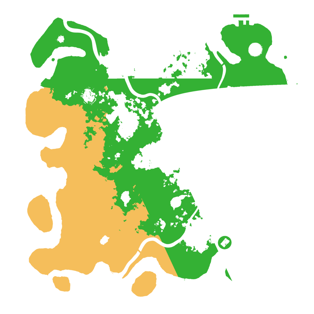 Biome Rust Map: Procedural Map, Size: 4000, Seed: 69696969