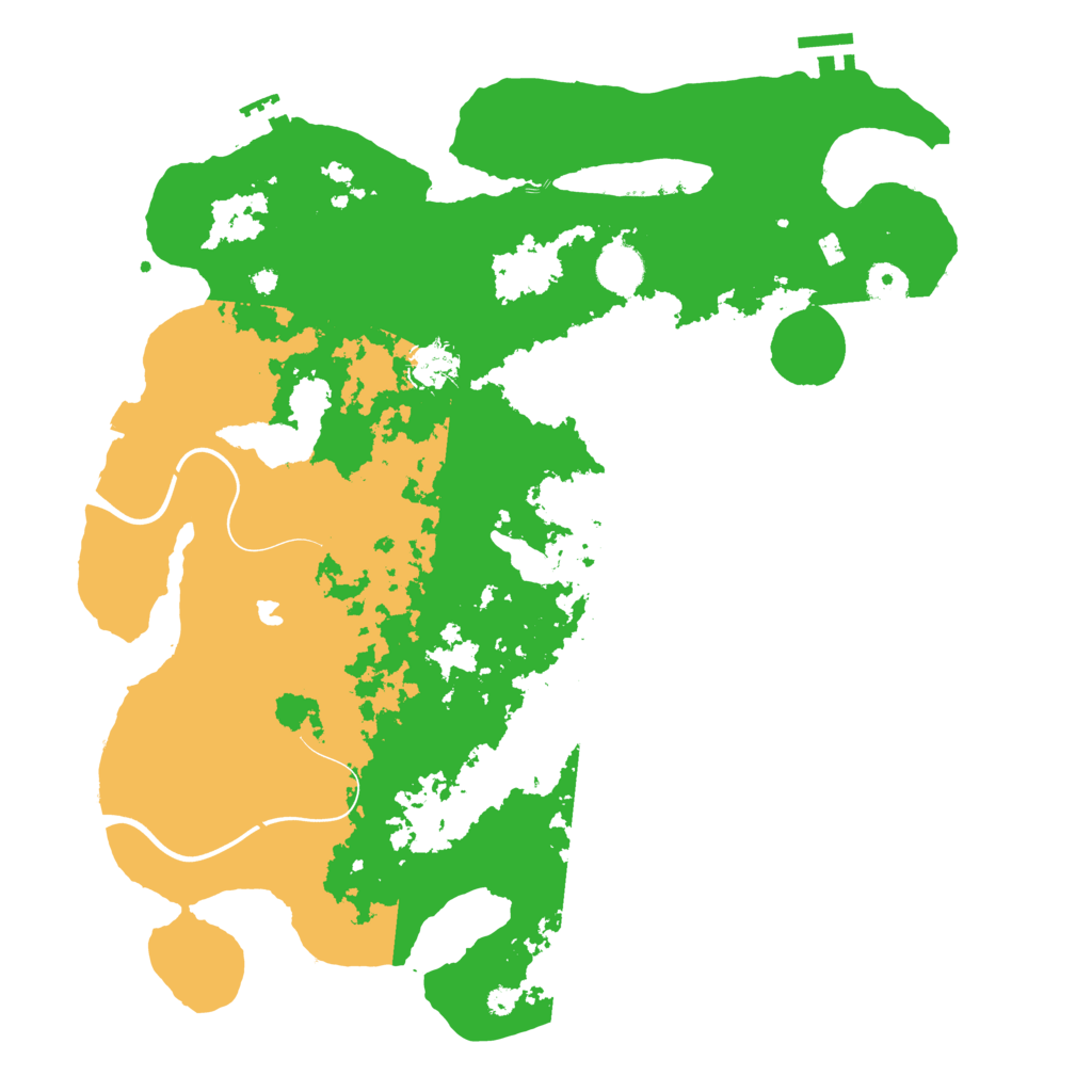 Biome Rust Map: Procedural Map, Size: 4000, Seed: 455023