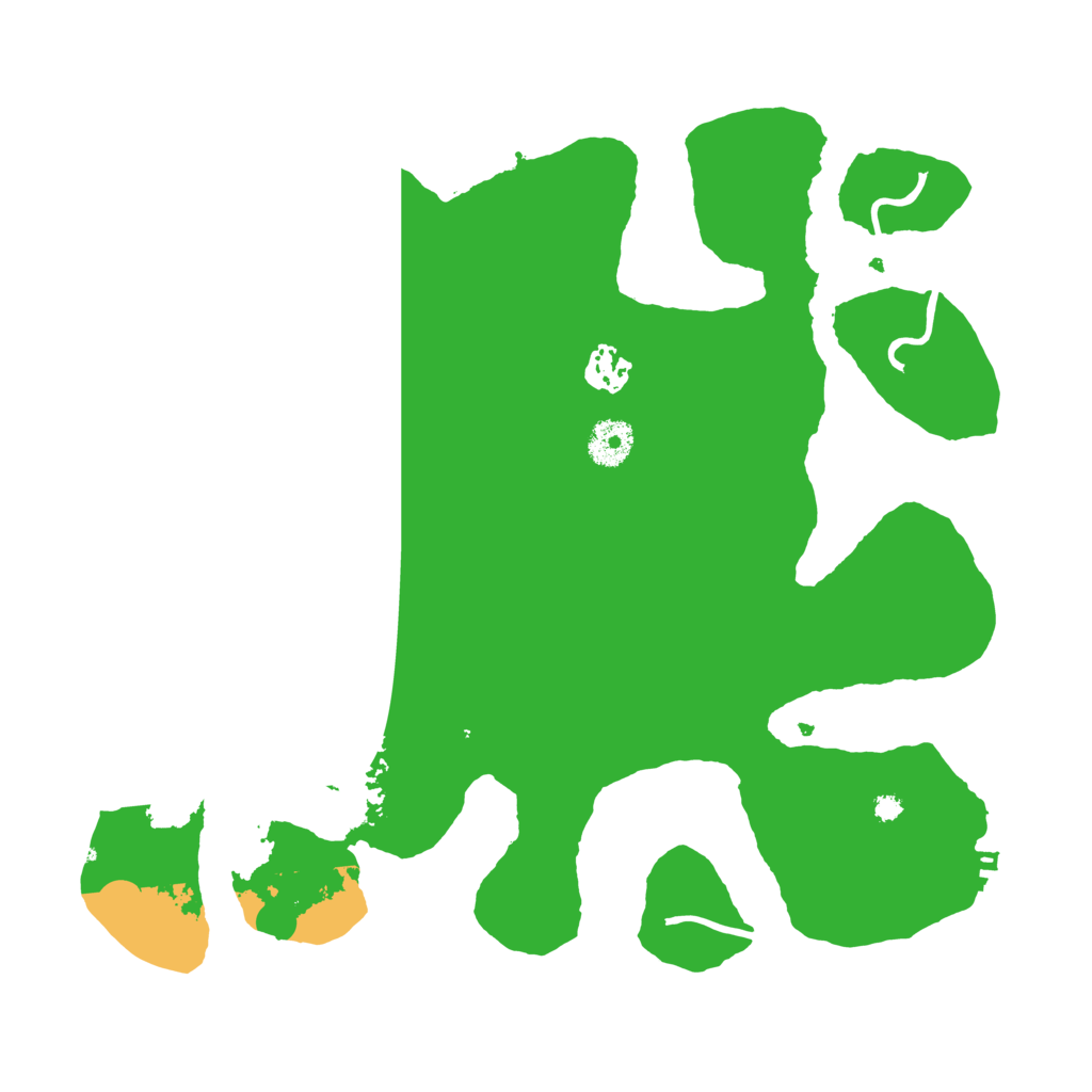 Biome Rust Map: Procedural Map, Size: 3550, Seed: 965802