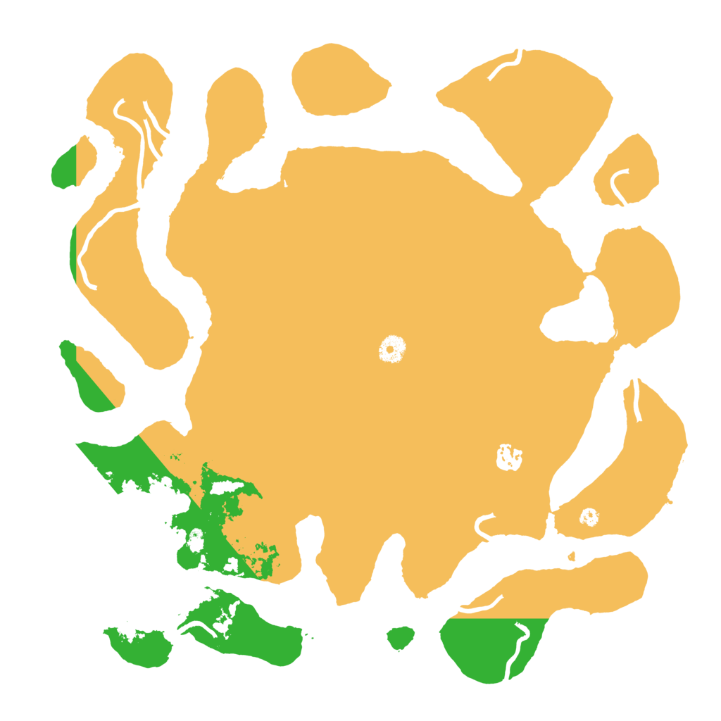 Biome Rust Map: Procedural Map, Size: 4000, Seed: 647598