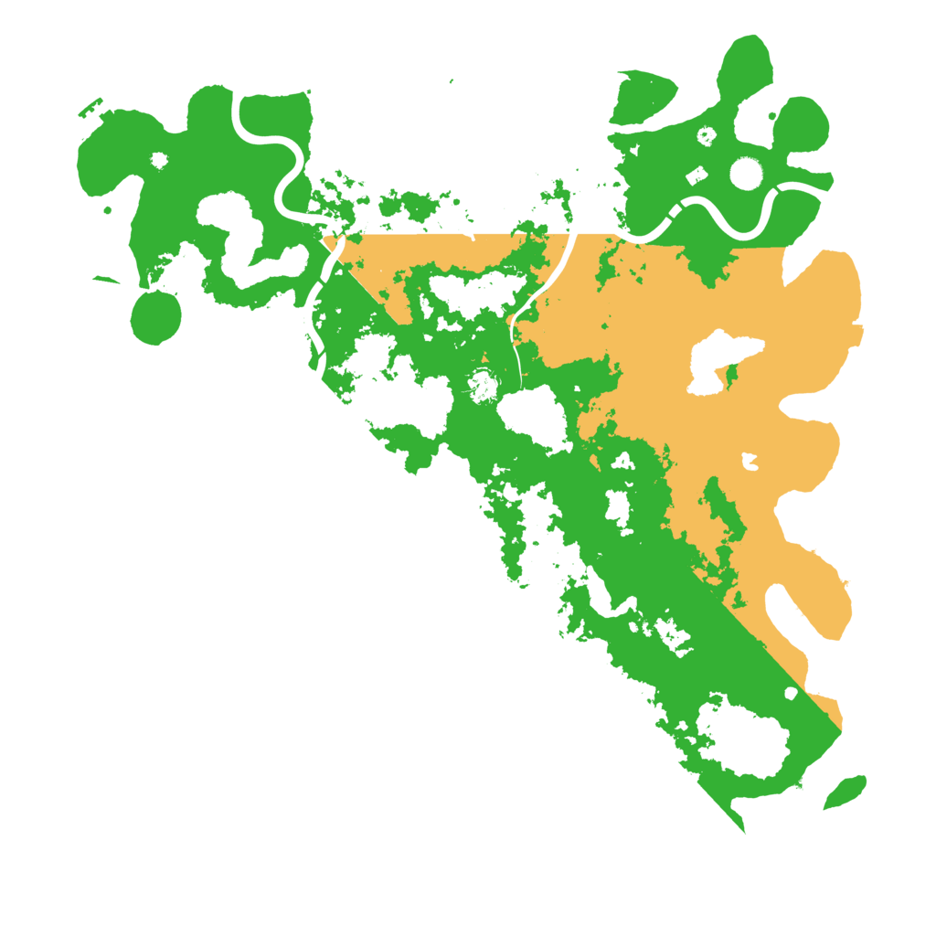 Biome Rust Map: Procedural Map, Size: 5000, Seed: 2120339