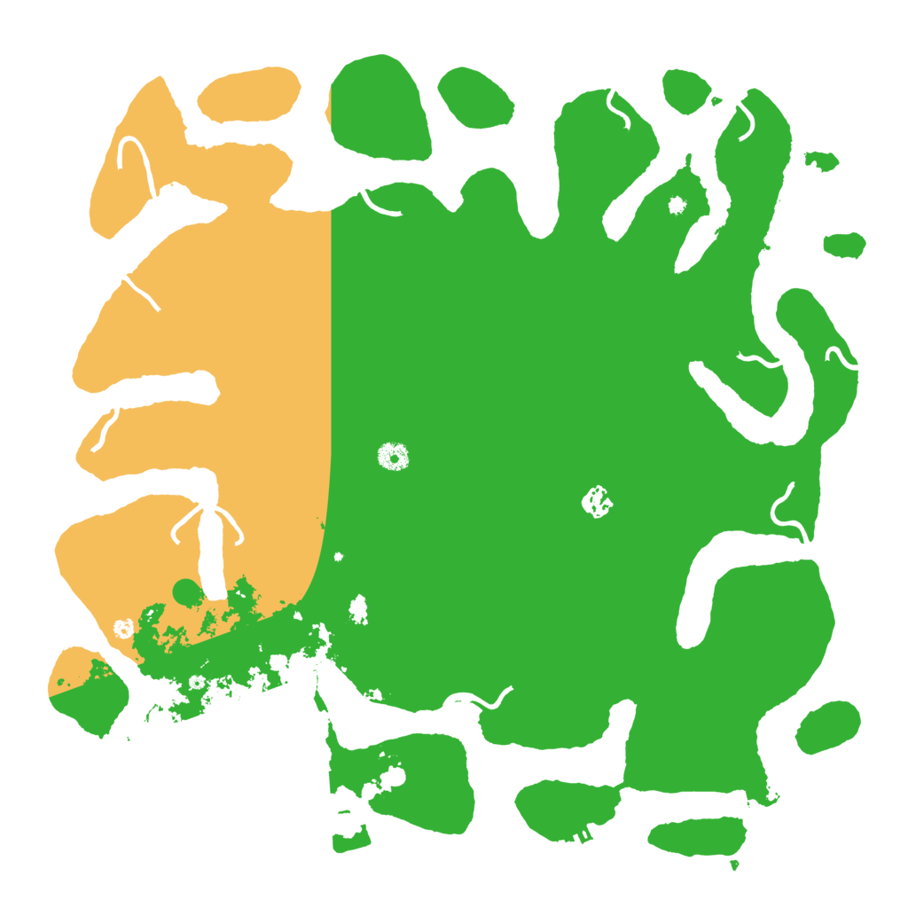 Biome Rust Map: Procedural Map, Size: 4500, Seed: 2084351