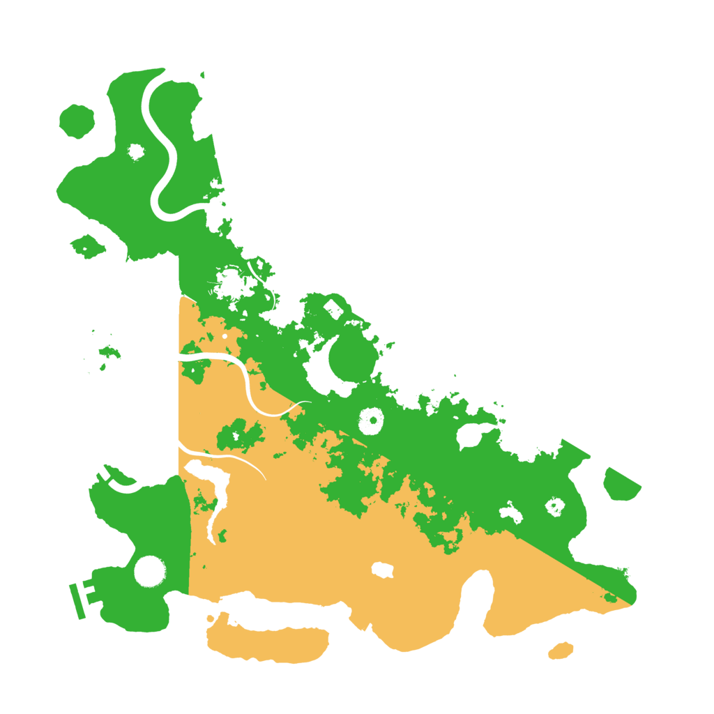 Biome Rust Map: Procedural Map, Size: 4000, Seed: 28