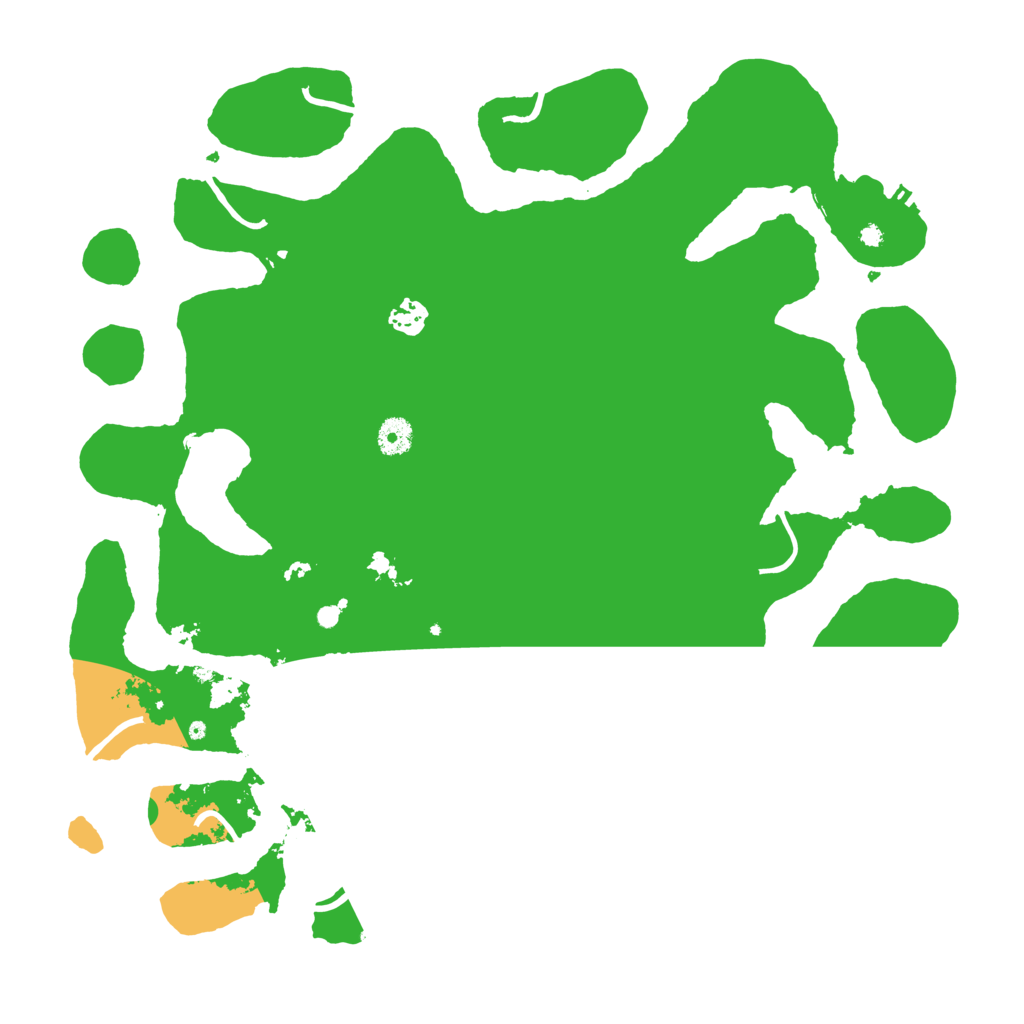 Biome Rust Map: Procedural Map, Size: 4200, Seed: 1235