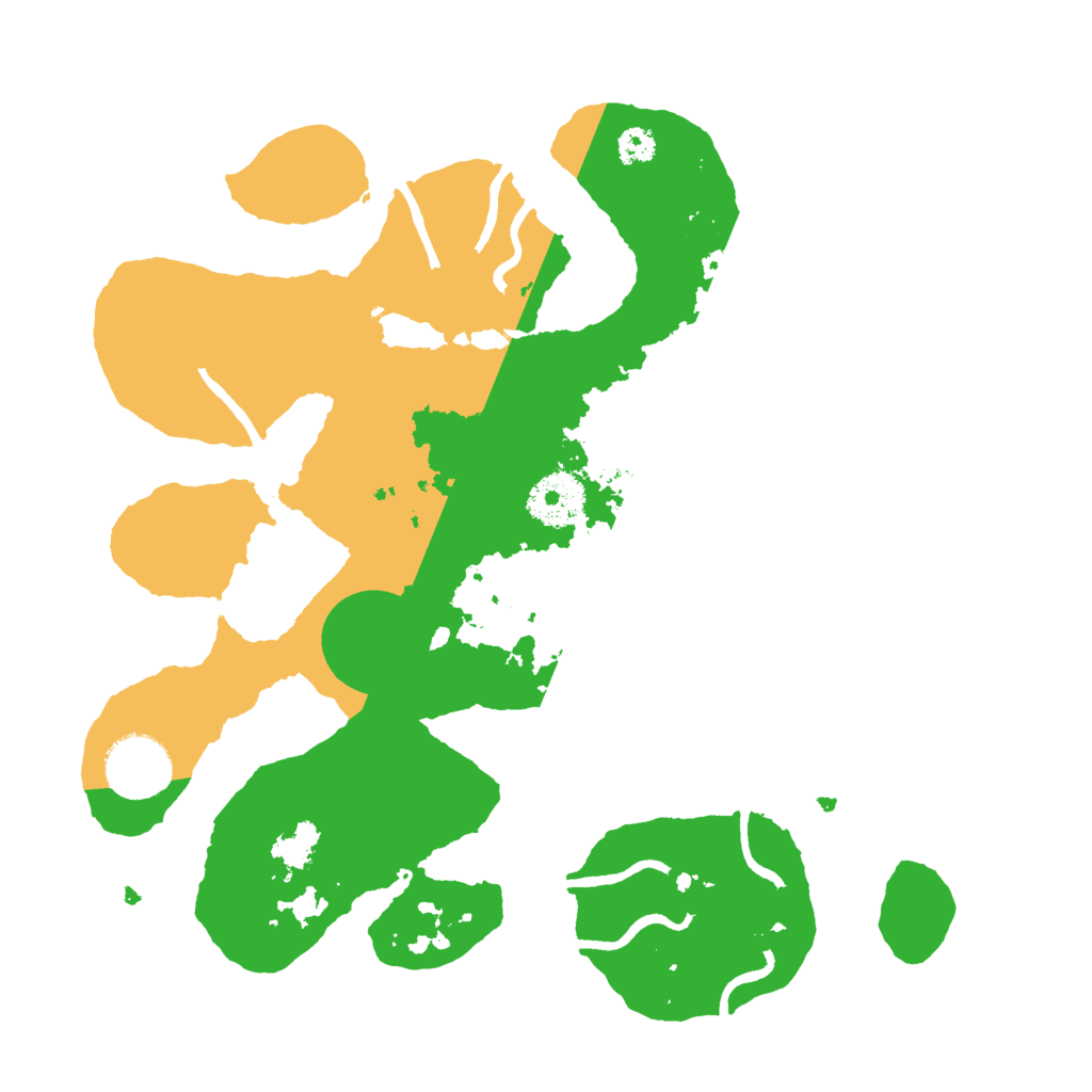 Biome Rust Map: Procedural Map, Size: 3000, Seed: 2111999873