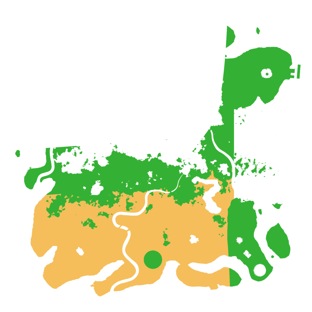 Biome Rust Map: Procedural Map, Size: 4500, Seed: 1662569