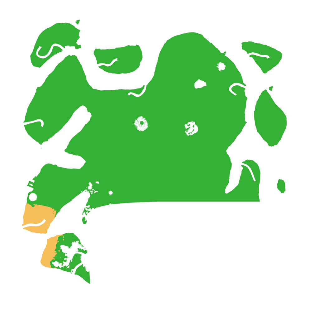 Biome Rust Map: Procedural Map, Size: 3500, Seed: 786398