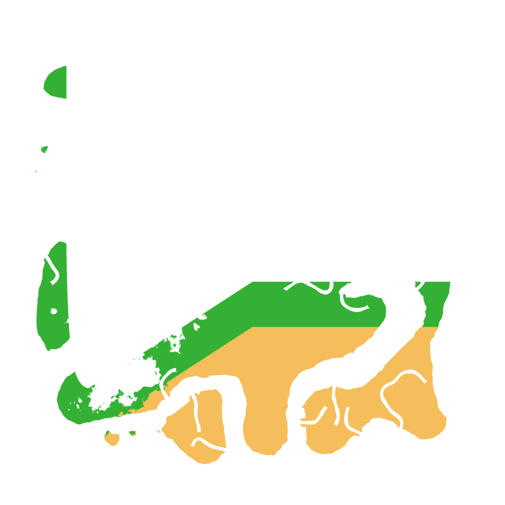 Biome Rust Map: Procedural Map, Size: 3550, Seed: 757282