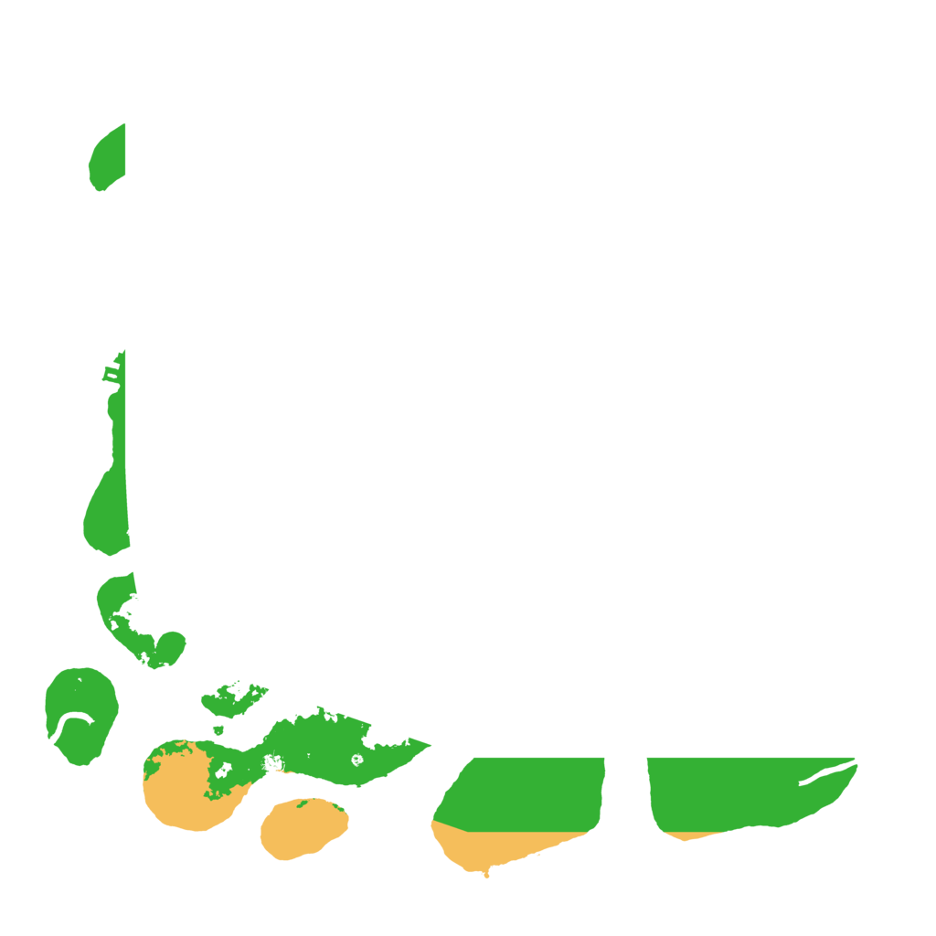 Biome Rust Map: Procedural Map, Size: 4000, Seed: 640182