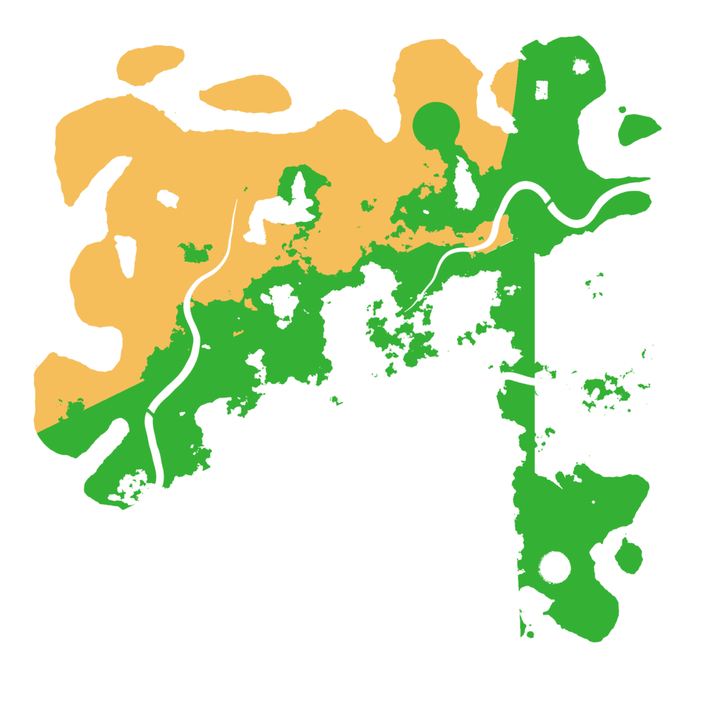 Biome Rust Map: Procedural Map, Size: 4000, Seed: 138178