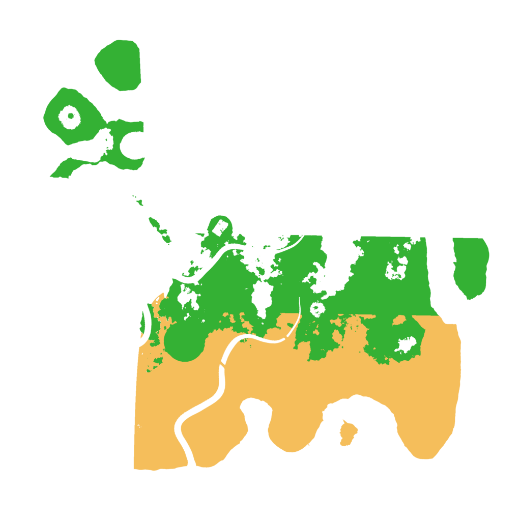 Biome Rust Map: Procedural Map, Size: 3550, Seed: 479724