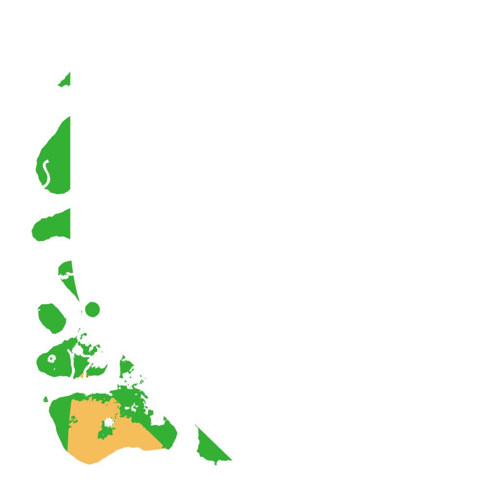 Biome Rust Map: Procedural Map, Size: 4500, Seed: 6362851