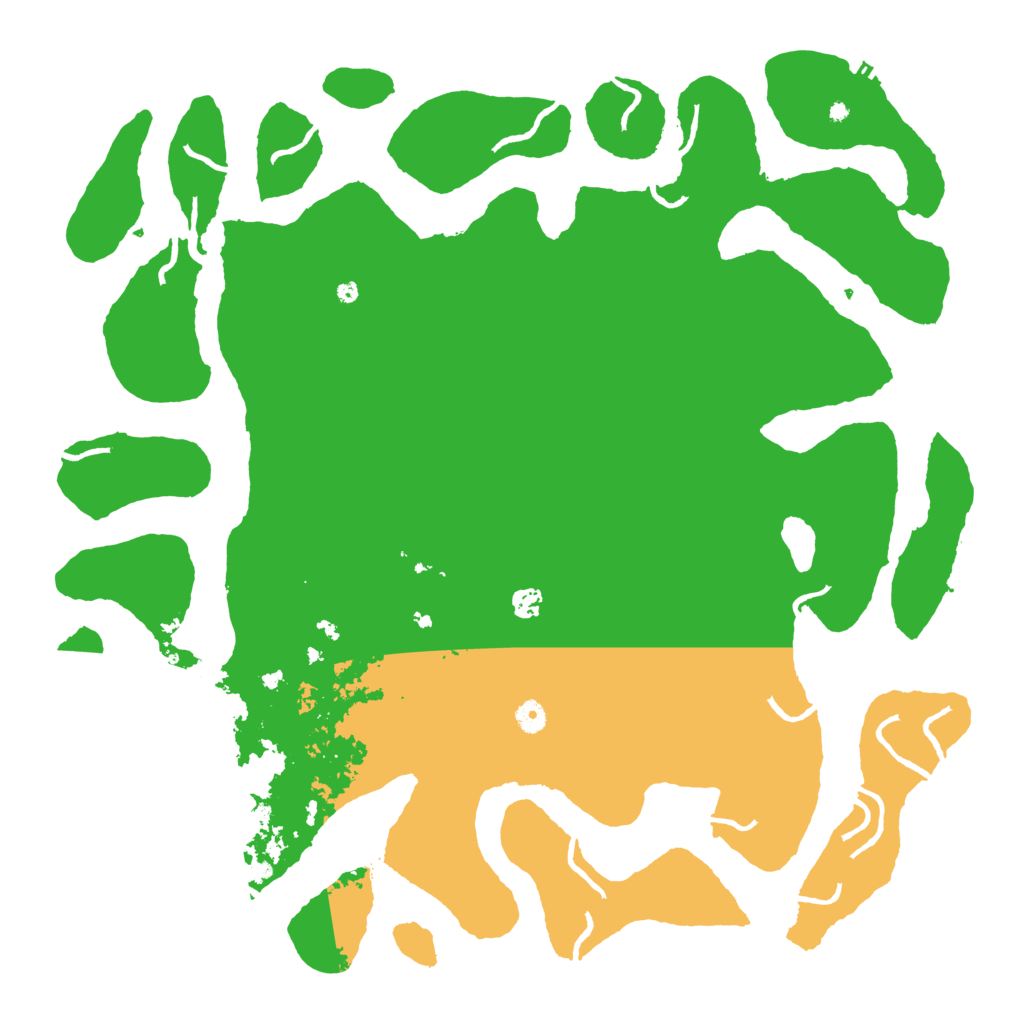 Biome Rust Map: Procedural Map, Size: 5000, Seed: 1982142604
