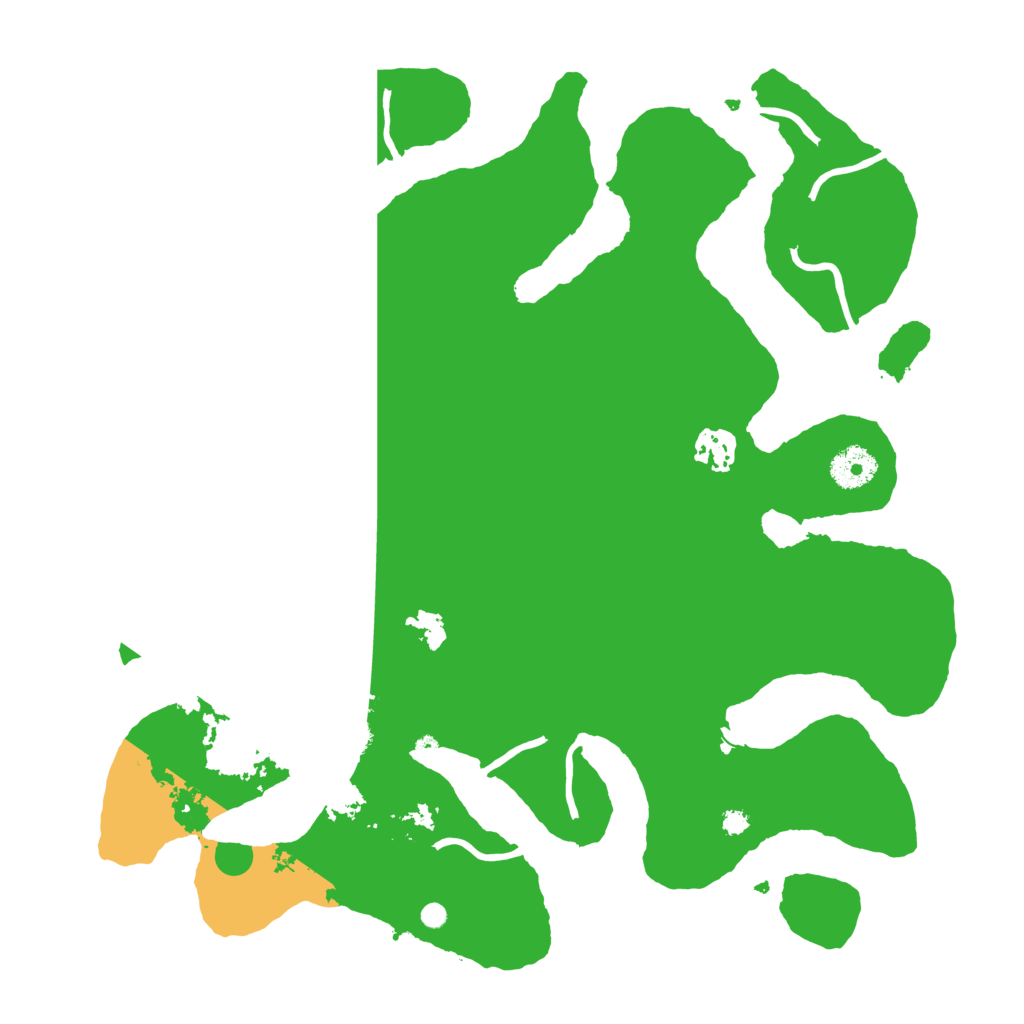 Biome Rust Map: Procedural Map, Size: 3550, Seed: 322369