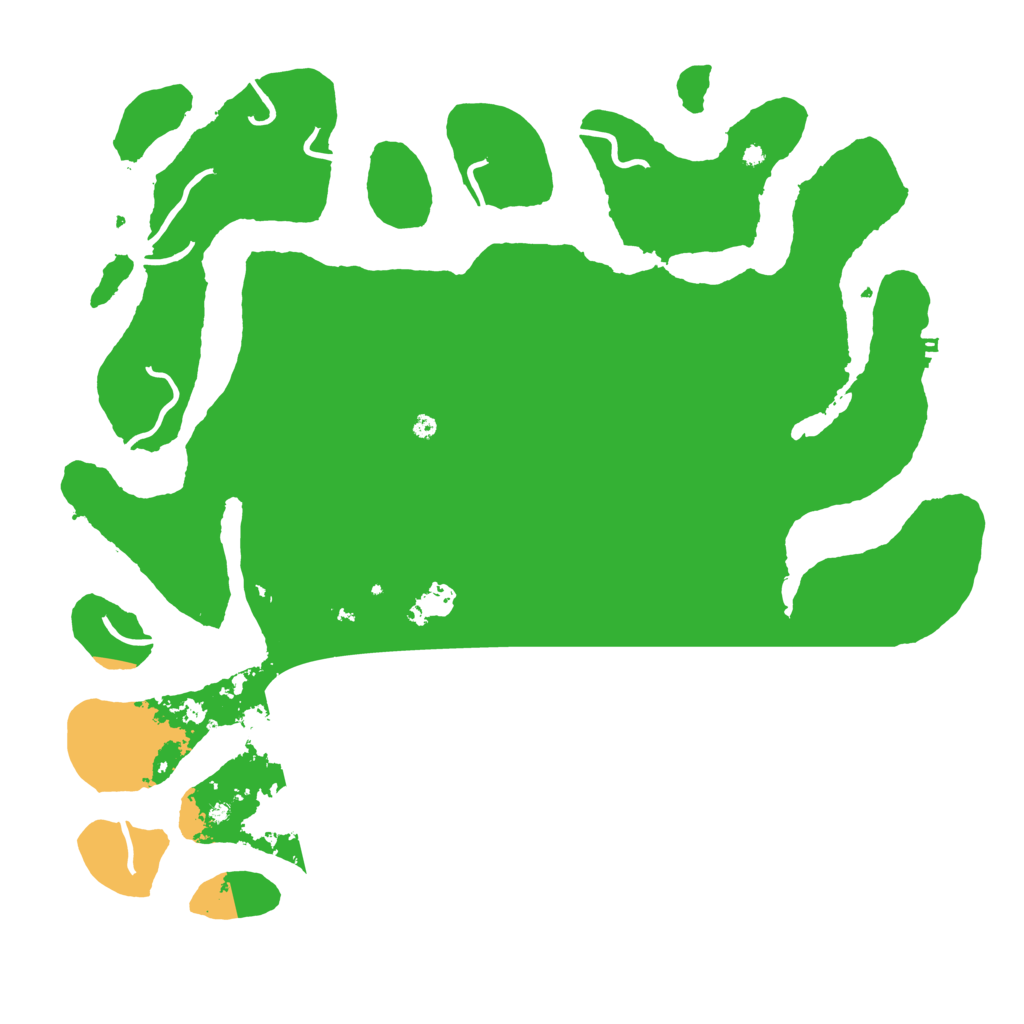 Biome Rust Map: Procedural Map, Size: 4500, Seed: 3819474