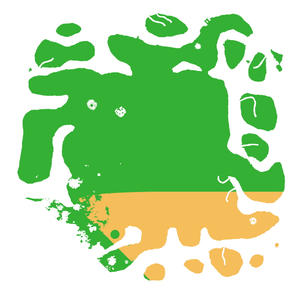 Biome Rust Map: Procedural Map, Size: 4500, Seed: 2519919