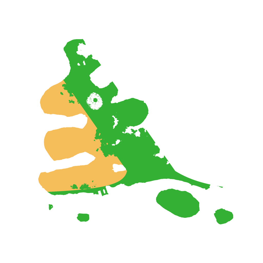 Biome Rust Map: Procedural Map, Size: 2500, Seed: 133769