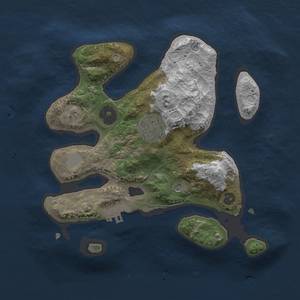 Thumbnail Rust Map: Procedural Map, Size: 2500, Seed: 133769, 8 Monuments