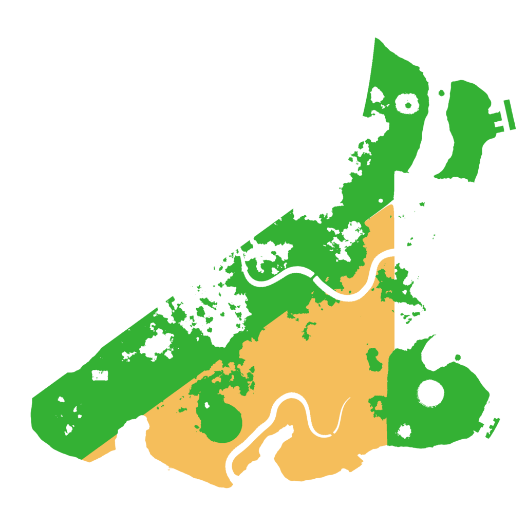 Biome Rust Map: Procedural Map, Size: 3500, Seed: 1287275197