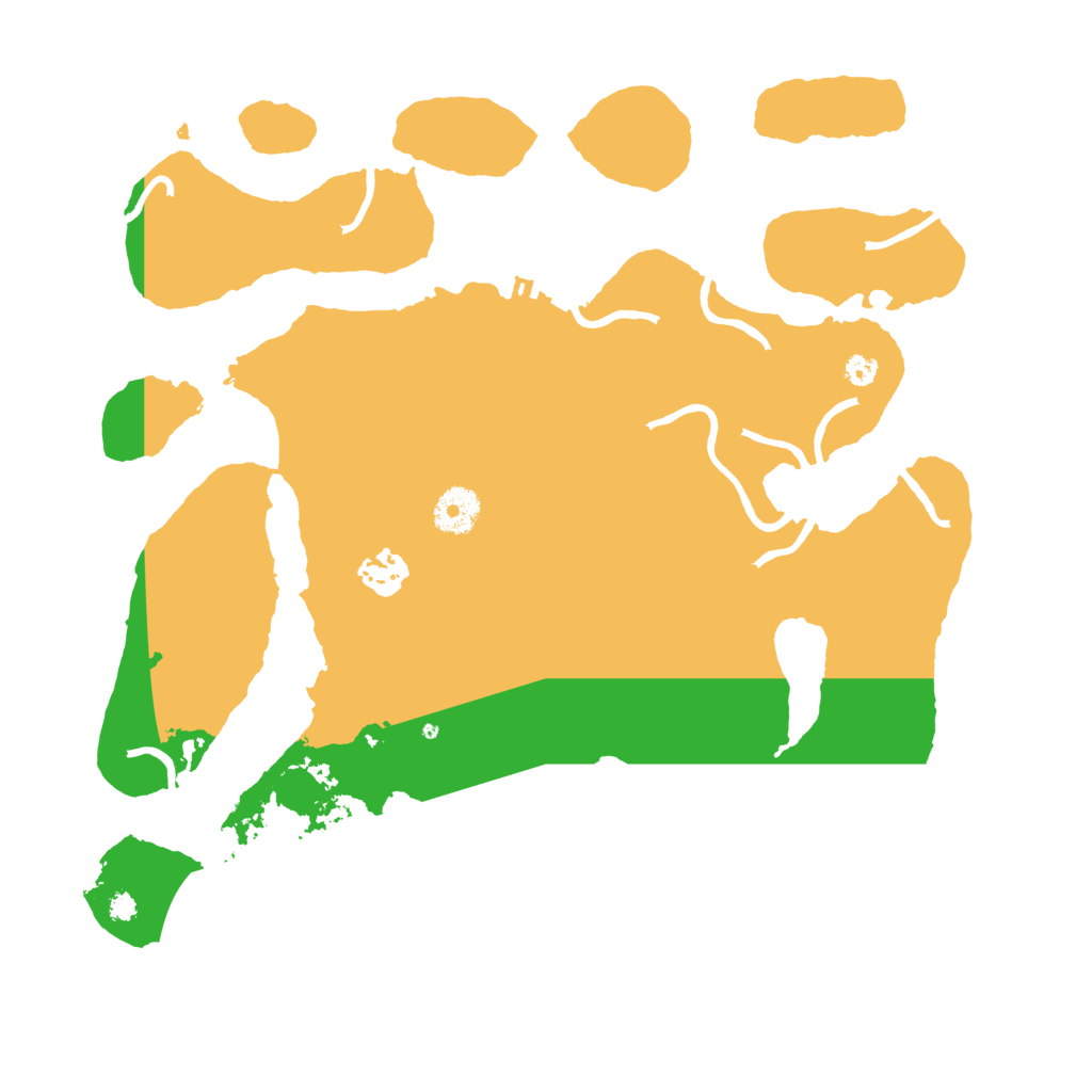 Biome Rust Map: Procedural Map, Size: 3550, Seed: 911311