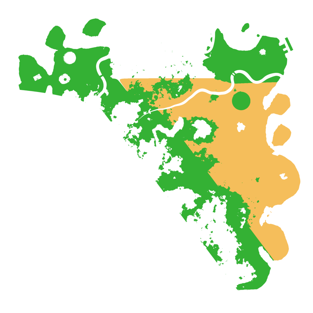 Biome Rust Map: Procedural Map, Size: 4500, Seed: 1473082