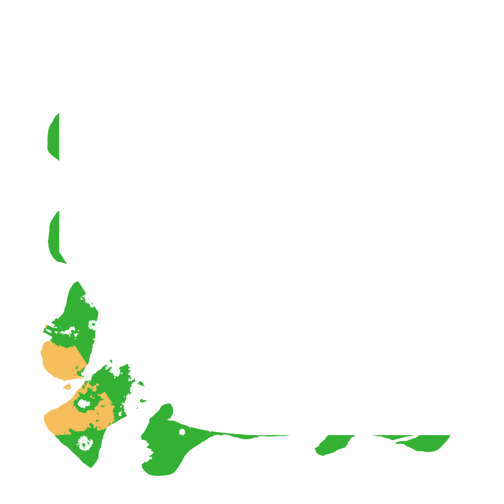 Biome Rust Map: Procedural Map, Size: 3550, Seed: 396103