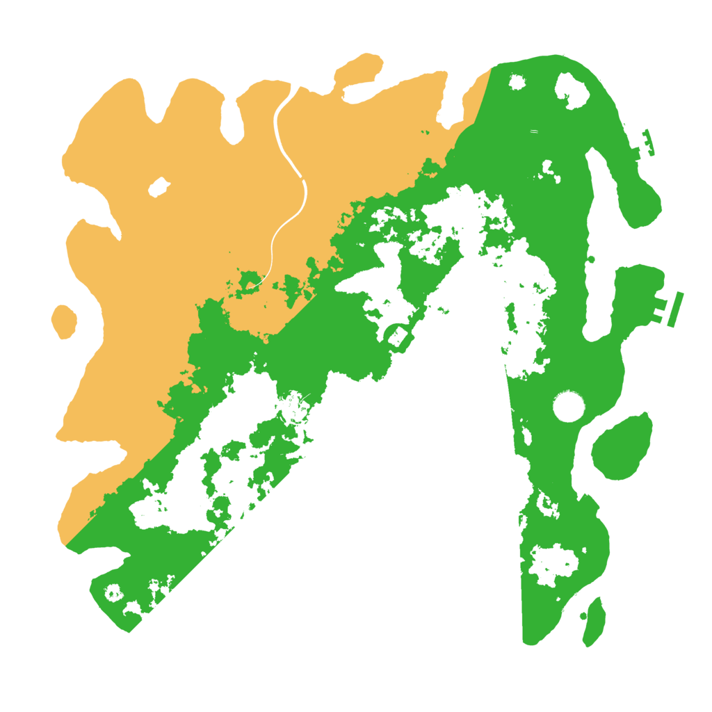 Biome Rust Map: Procedural Map, Size: 4000, Seed: 923754