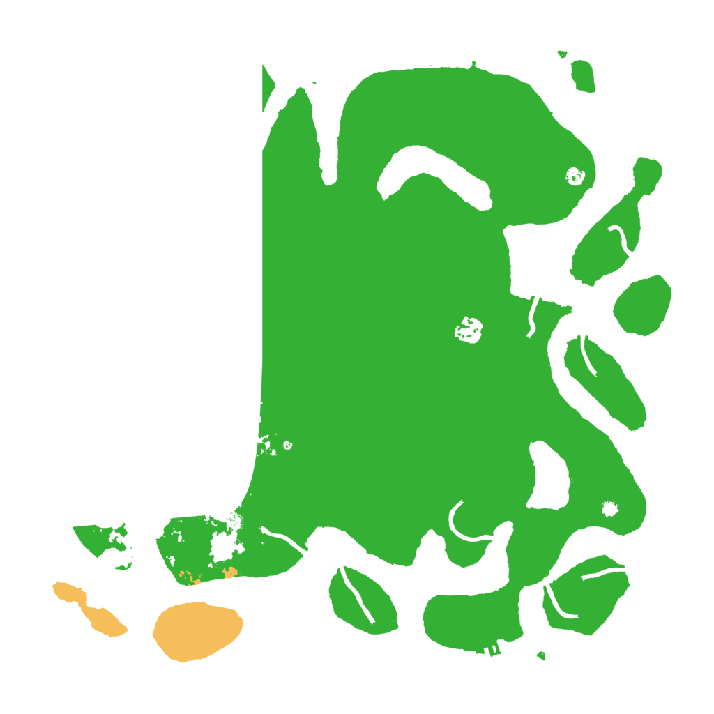 Biome Rust Map: Procedural Map, Size: 4000, Seed: 24199