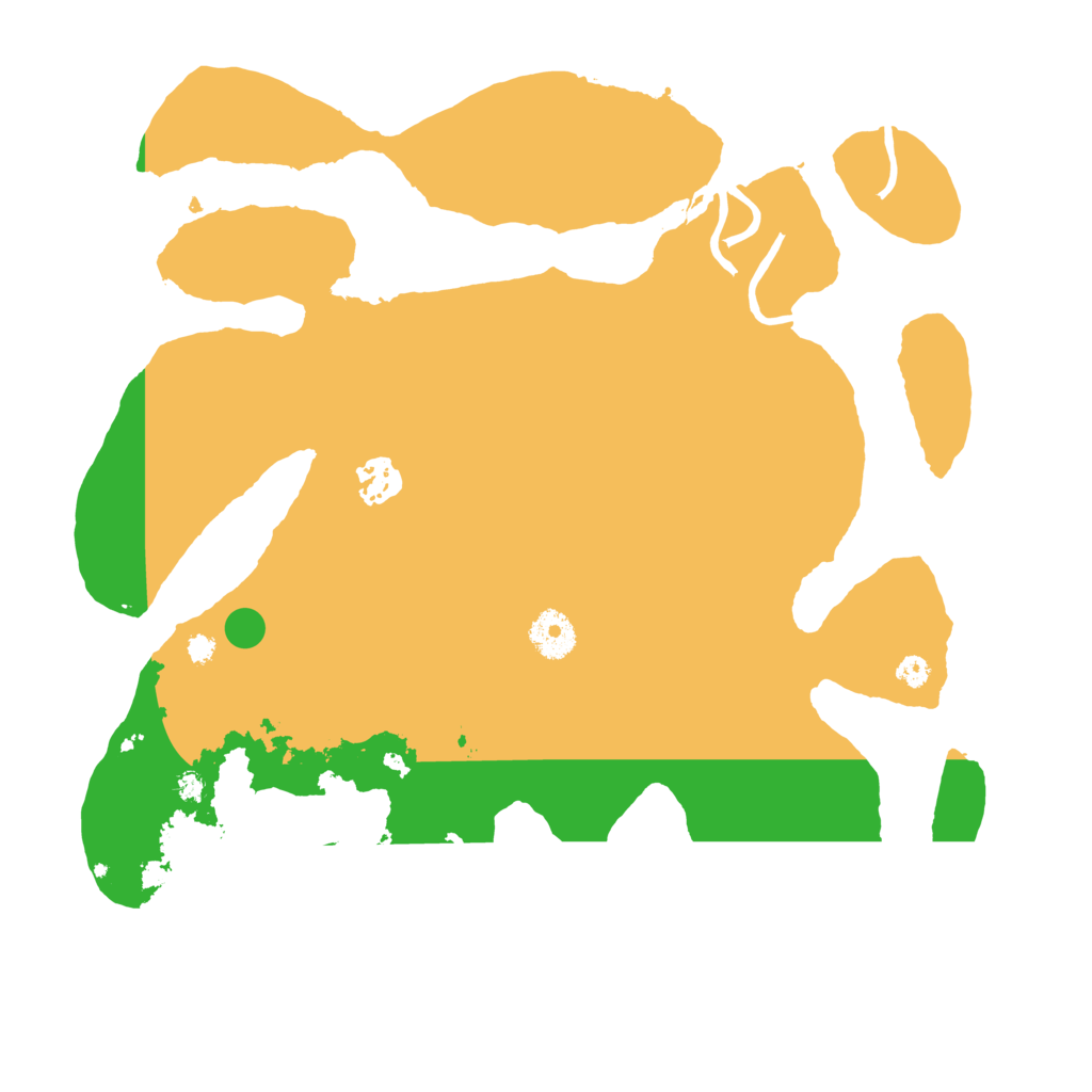 Biome Rust Map: Procedural Map, Size: 3550, Seed: 876393