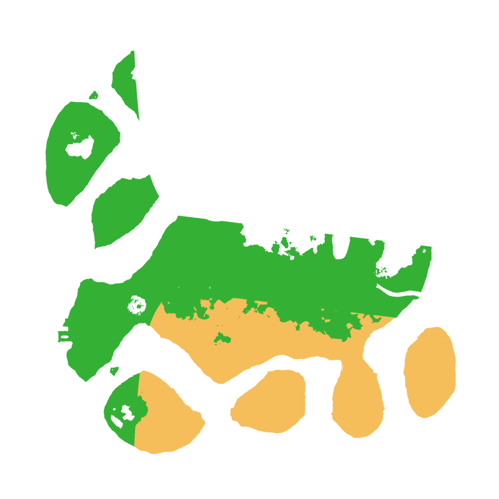 Biome Rust Map: Procedural Map, Size: 2800, Seed: 2147483645