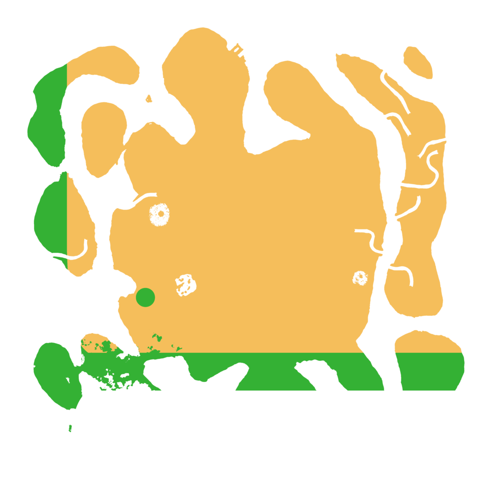 Biome Rust Map: Procedural Map, Size: 3500, Seed: 295765607