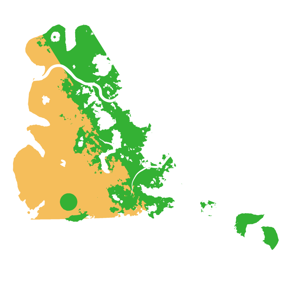Biome Rust Map: Procedural Map, Size: 4500, Seed: 1555986258